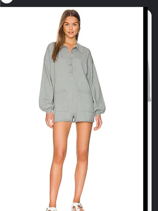 Show Me Your MuMu Pants - Show Me Your Mumu Gray Button-Front Collared Tunic
